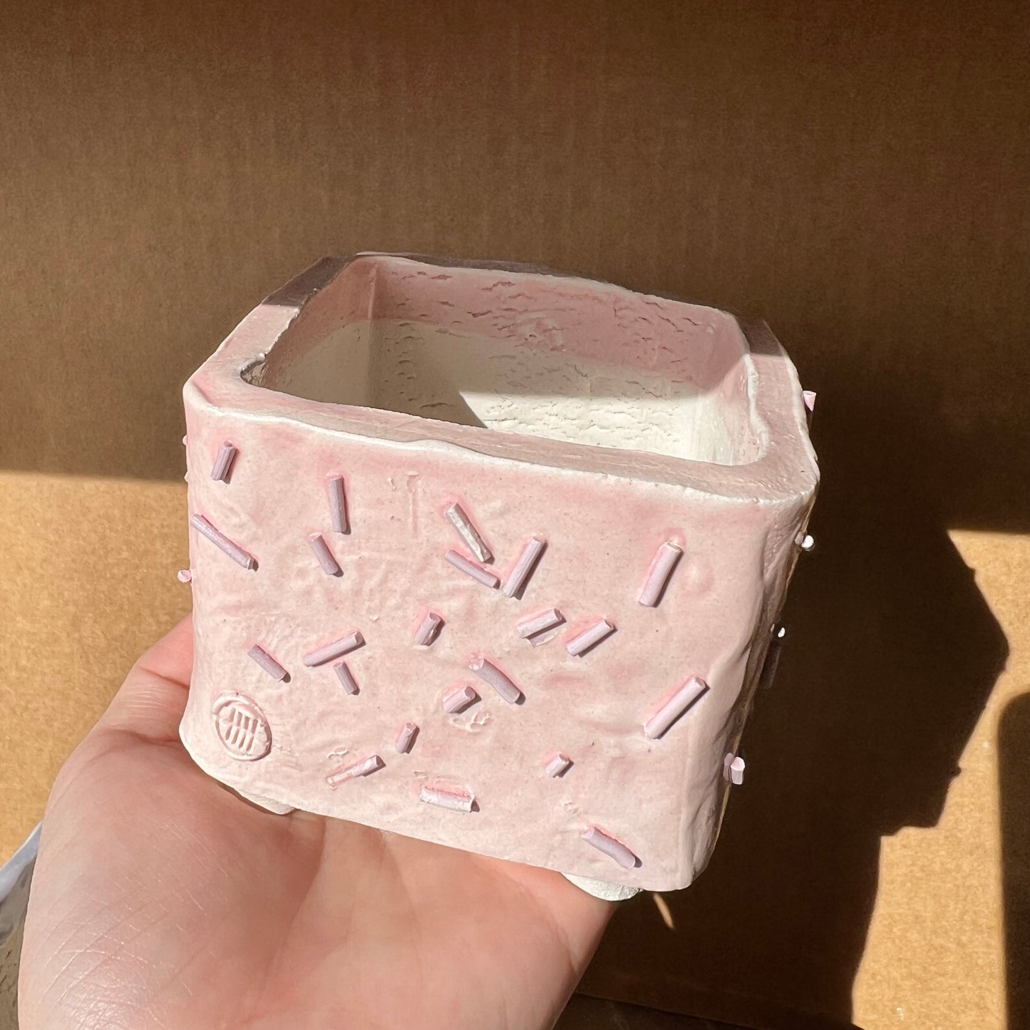 [YIXI] 7cm Square 'Sprinkles'